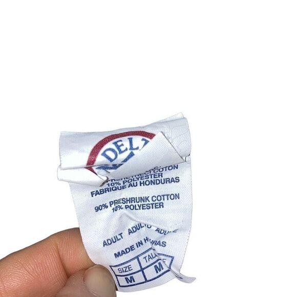 Y2K 2016 MLB Delta Size Medium Cubs World Series Champions Short Sleeve T Shirt - Picture 5 of 5